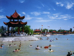 北湖公园图片