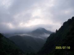 秦岭云横图片