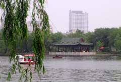 南湖公园图片