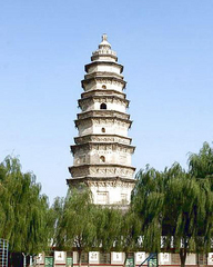 白塔图片
