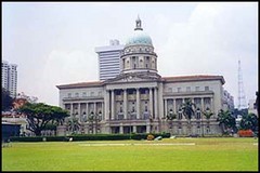 最高法院和政府大廈 新加坡最高法院