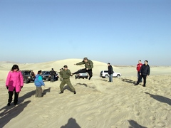 勃隆克沙漠旅游区图片