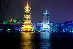 两江四湖景区图片