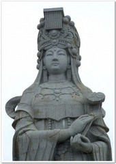 凤山妈祖石像图片
