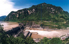 凤滩水力发电厂图片