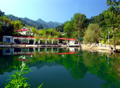 重渡沟自然风景区图片