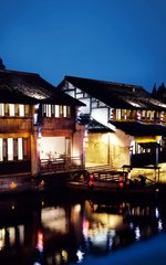 民宿夜景