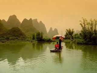 遇龙河漂流