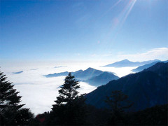 螺髻山图片