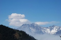 西岭雪山图片