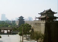 西安城墙图片