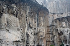 龙门石窟景区图片