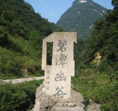 碧潭幽谷图片