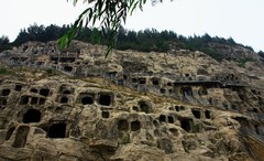 龙门石窟景区图片